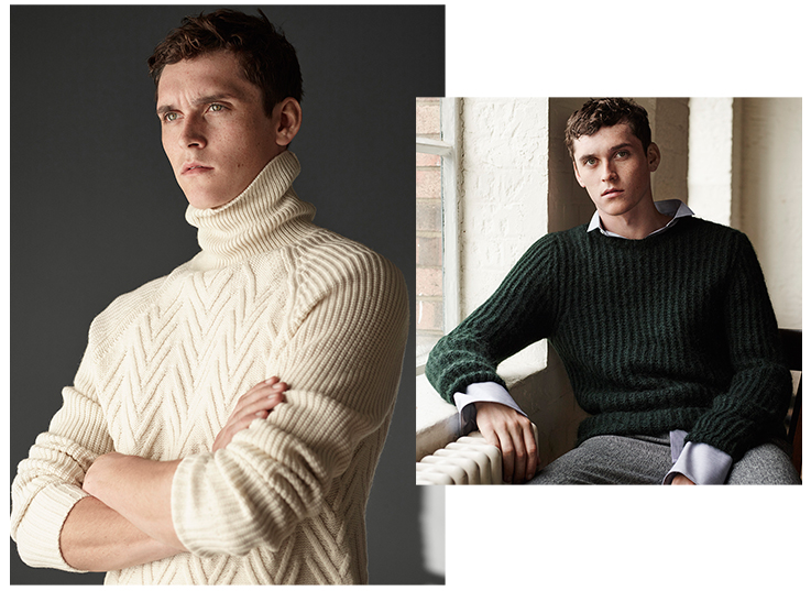 Zaras New Man Editorial Knits For Autumn Pause Online Men S