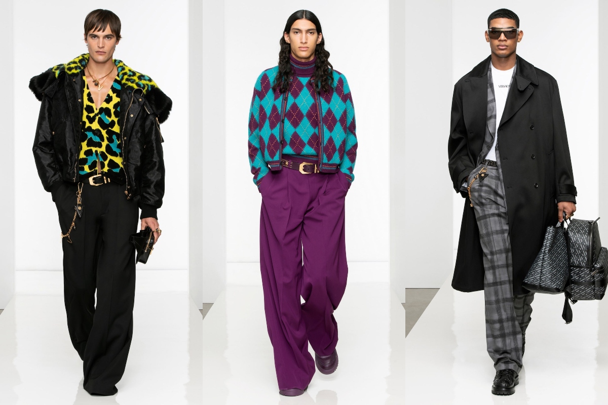 Versace Autumn Winter Menswear Collection Pause Online Men S