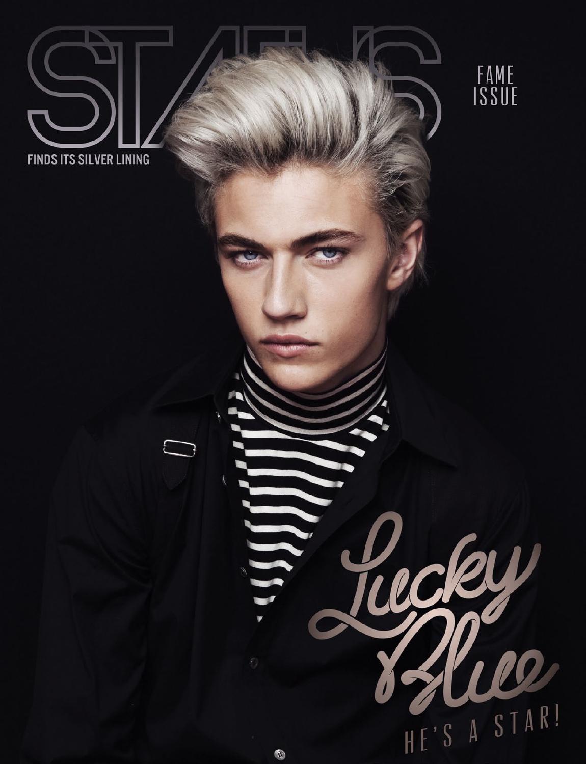 Lucky Blue Smith covers Status Magazine