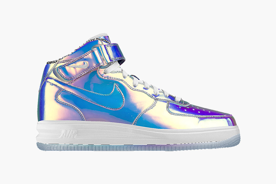 NIKEiD Brings The “Iridescent” Colour For Nike Air Force 1