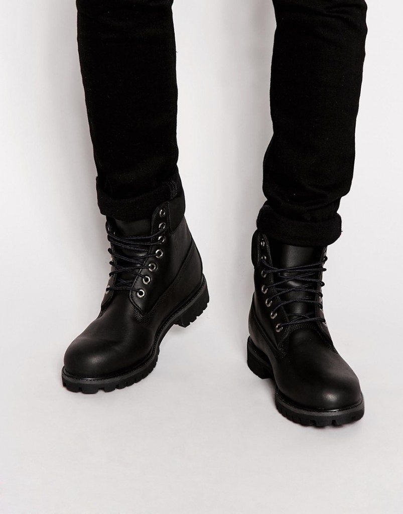 All-Black Leather Timberland Classic 6″ Premium Boots – PAUSE Online ...