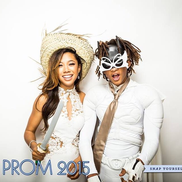 Jaden Smith Dresses As White Batman To His Prom