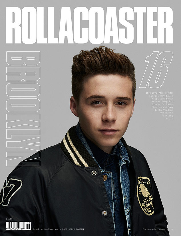 Brooklyn Beckham Sports Ralph for Rollercoaster
