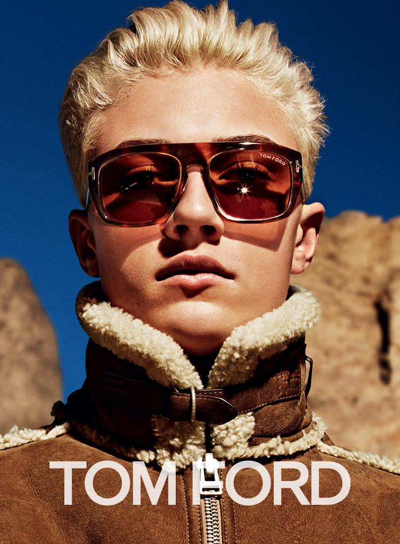 Lucky Blue Smith in Tom Ford Fall/Winter 2015 Campaign