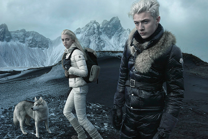 Moncler Fall/Winter 2015 Campaign Featuring Lucky B Smith
