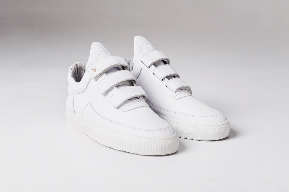 Filling Pieces x Daily Paper to Release All-White Low-Top Velcro Sneakers