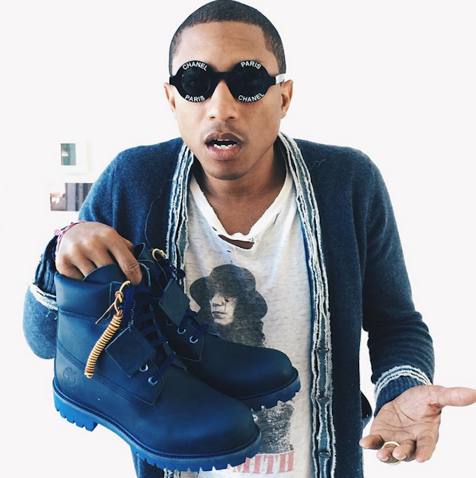 Pharrell Teases The Latest Bee Line x Timberland Collaboration