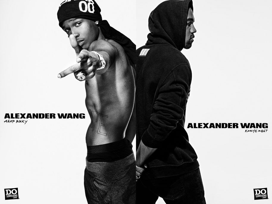 Kanye West, ASAP Rocky, The Weeknd, Pusha T For Alexander Wang DoSomething Campaign