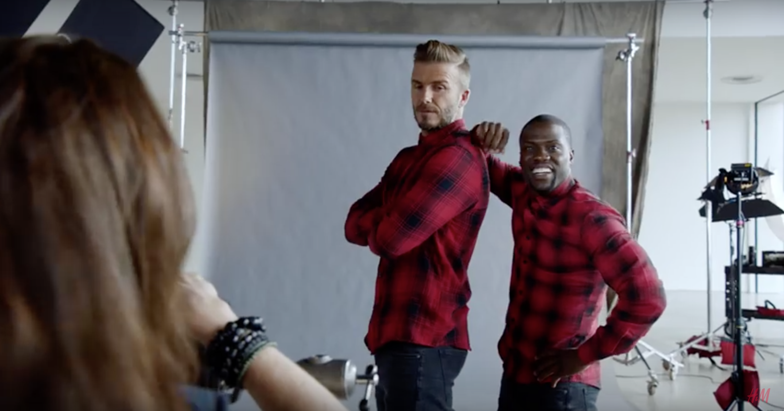 David Beckham and Kevin Hart H&M Modern Essentials Campaign