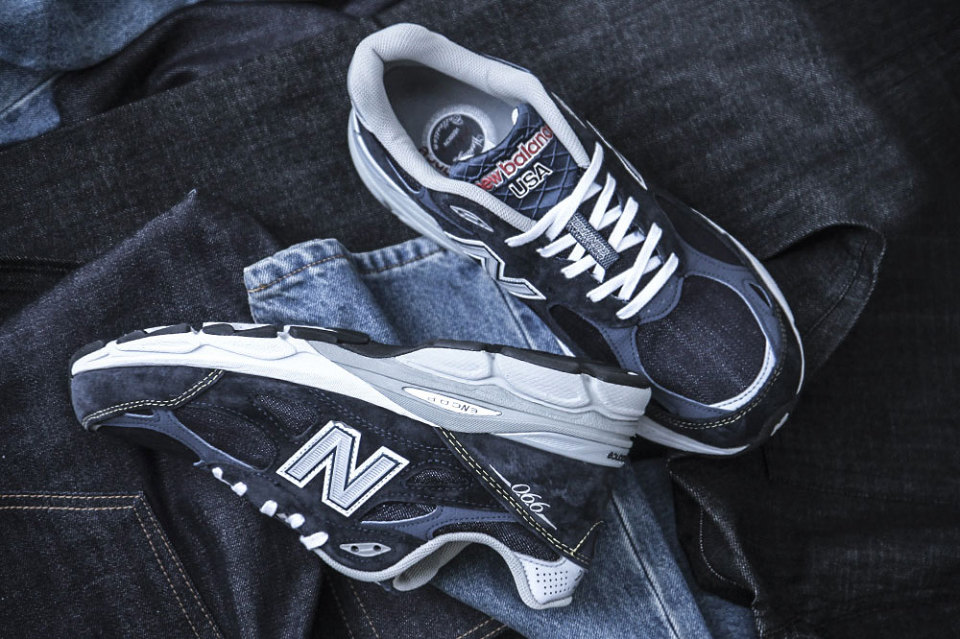 New Balance All-Over Denim M990 Sneaker