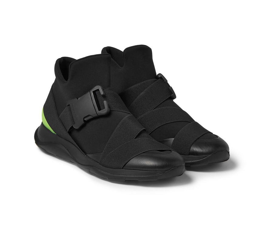 Christopher Kane Spring 2016 Scuba High-Top Sneaker