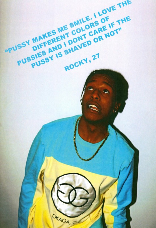 A$AP Rocky Features In Golf Wang’s “What Makes You Smile” Lookbook
