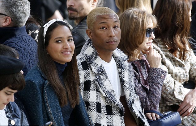 Get The Look: Pharrell Williams in Chanel Coat at PFW