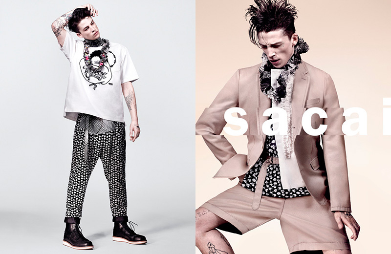 Sacai Spring/Summer 2016 Menswear Campaign