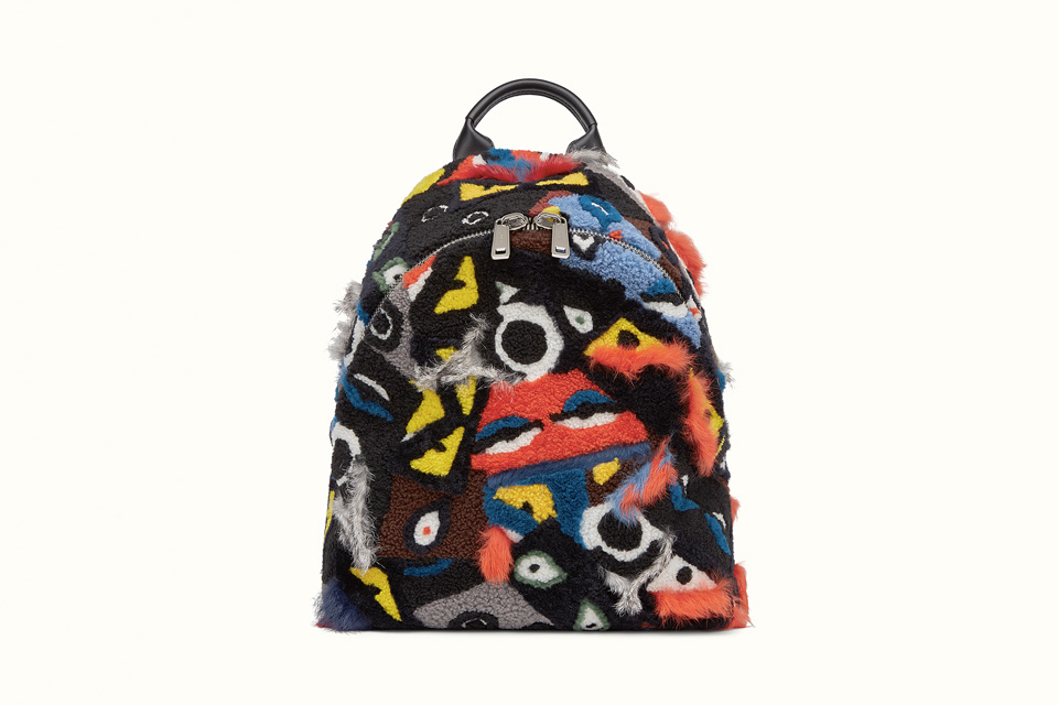 Fendi Drops New Furry Eyed Backpack