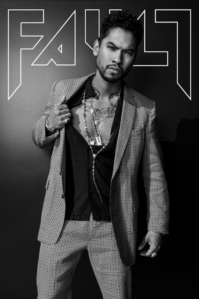 Spotted: Miguel In Dries Van Noten For Fault Magazine