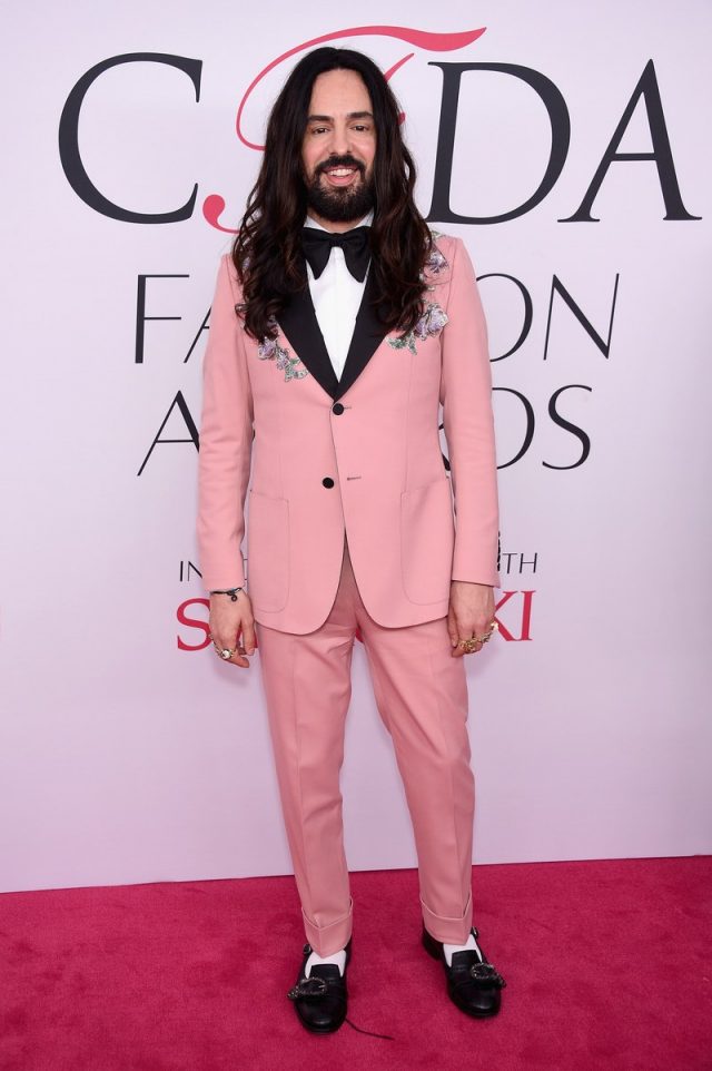 Spotted: Alessandro Michele in Custom Gucci