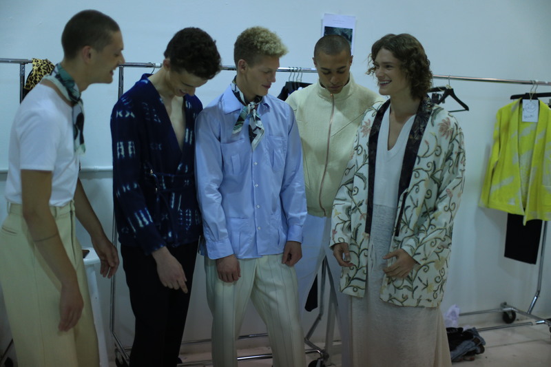 NYFWM Backstage: Palmiers Du Mal SS17 Show
