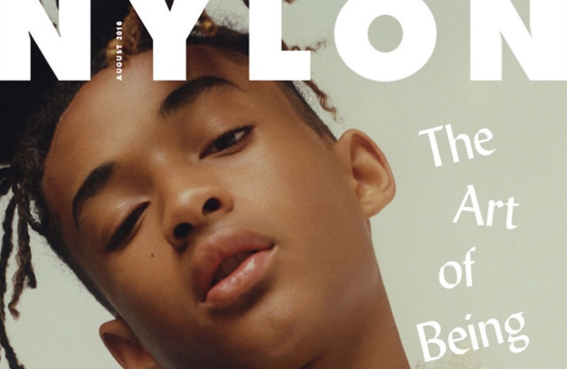 Spotted: Jaden Smith in Gucci for Nylon Magazine Cover