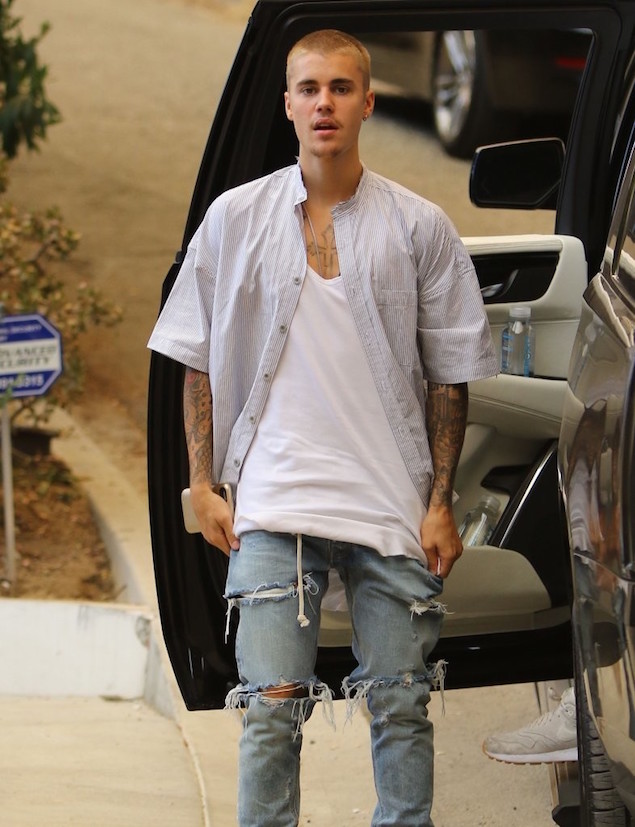 Spotted: Justin Bieber in Fear Of God & Adidas Ultraboost