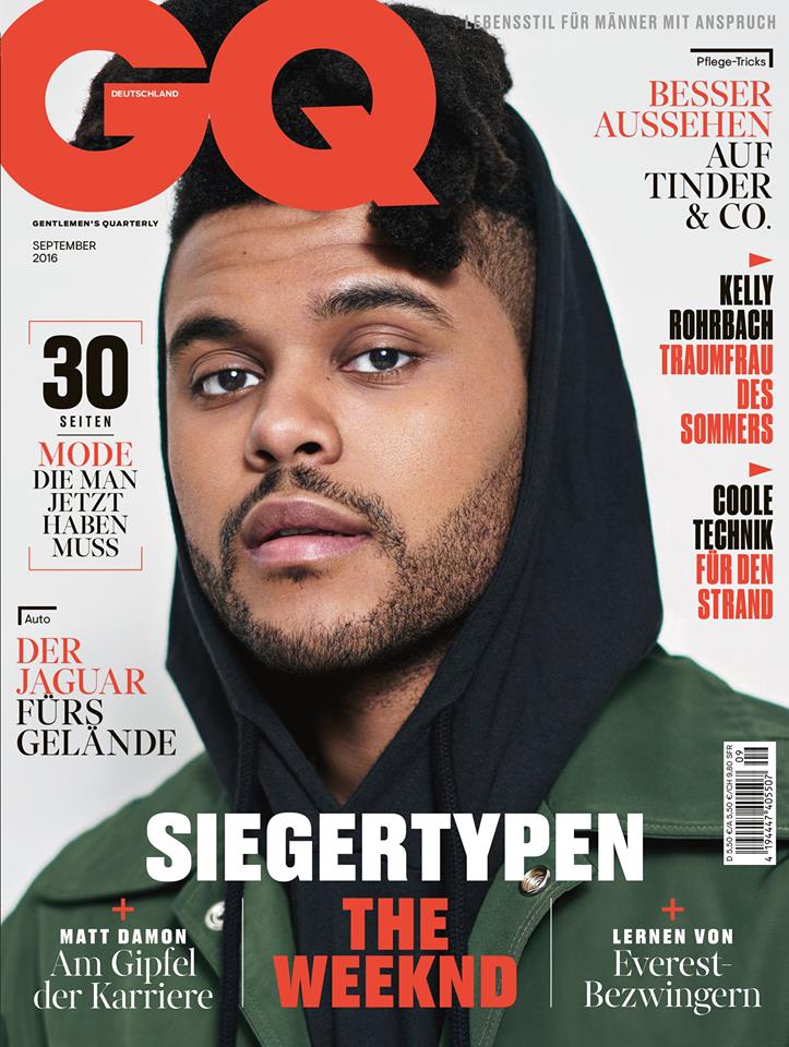 Spotted: The Weeknd Hits GQ Germany In Mr Completely Coat