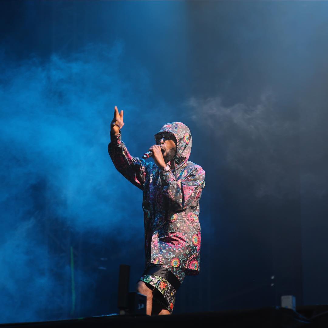 Spotted: Tinie Tempah in Nike Lab x Riccardo Tisci
