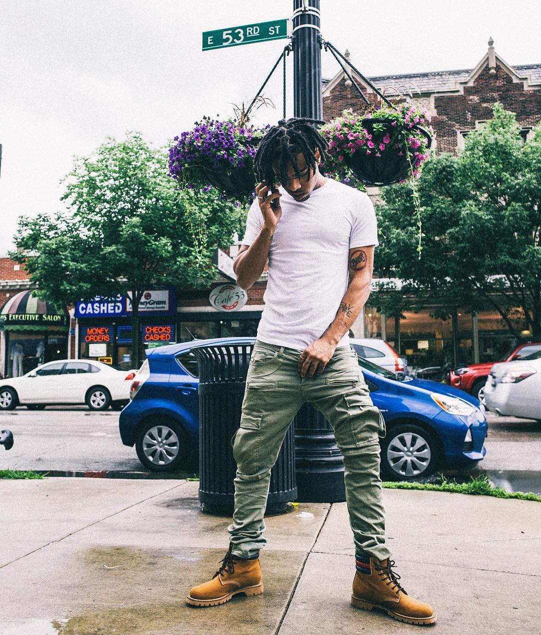 Spotted: Vic Mensa In Gucci Boots
