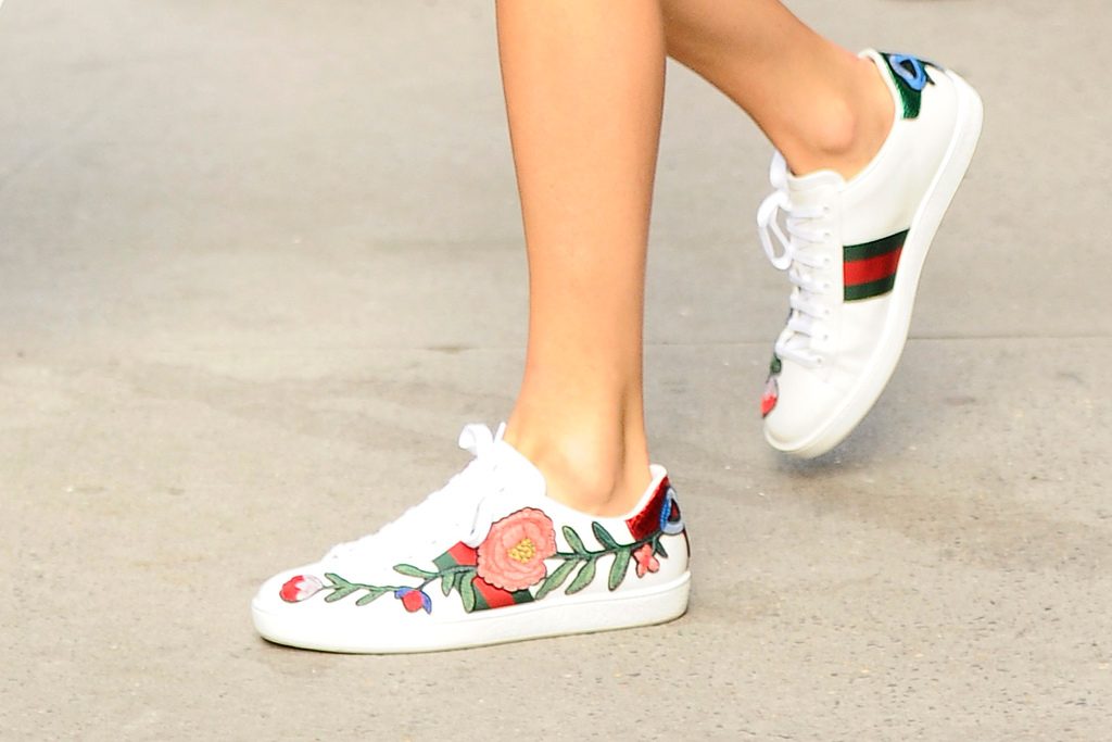 Gucci - Spotted in New York, Taylor Swift in Gucci Ace sneakers