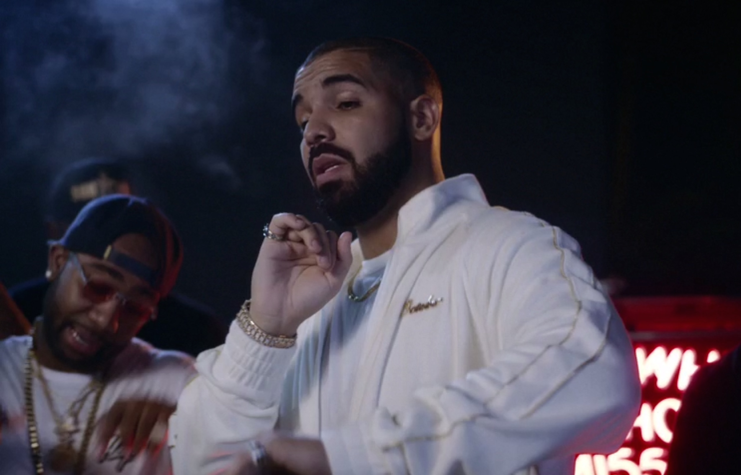 Spotted: Drake In OVO Jacket For His ‘Childs Play’ Music Video