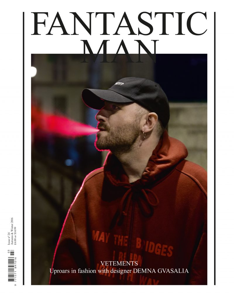 Demna Gvasalia for Fantastic Man 24