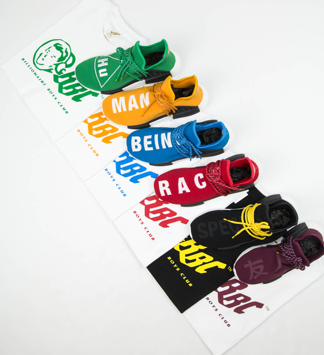 Billionaire Boys Club bring OG Logo T-shirts back to match the Hu NMD
