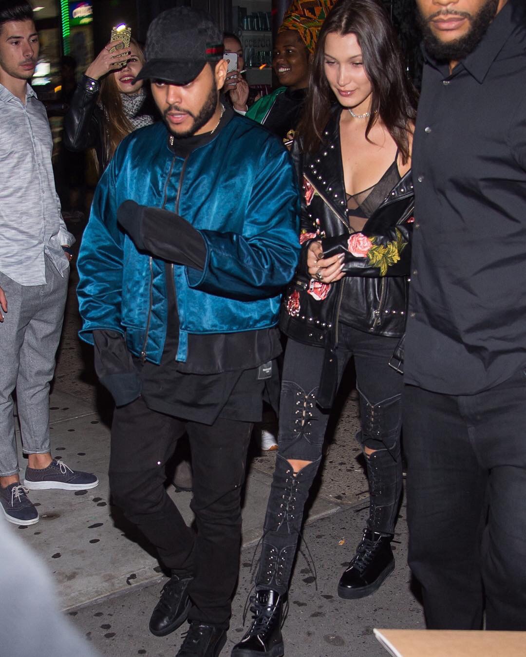 SPOTTED: The Weeknd in Gucci and Longjourney