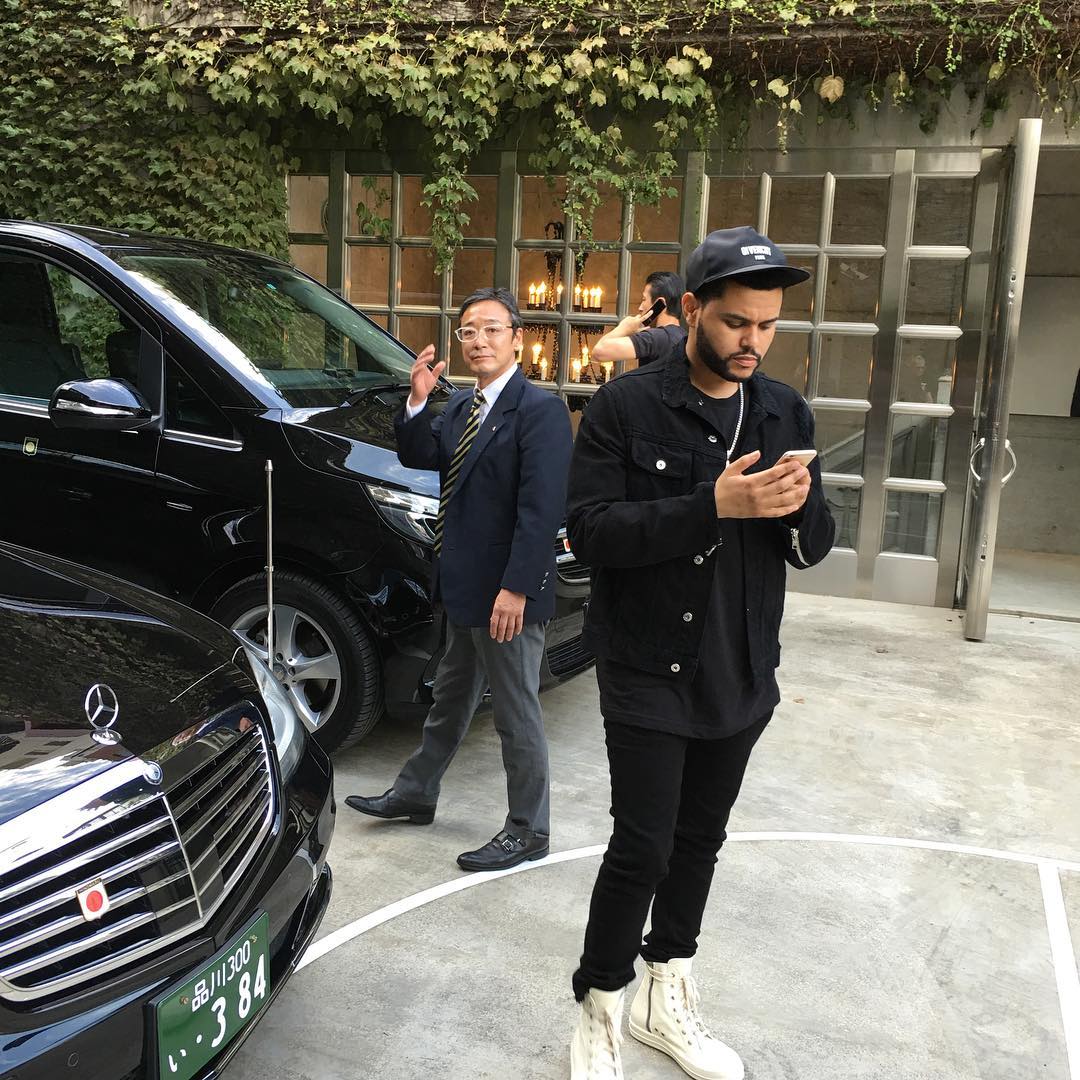 SPOTTED: The Weeknd In Givenchy & Rick Owens