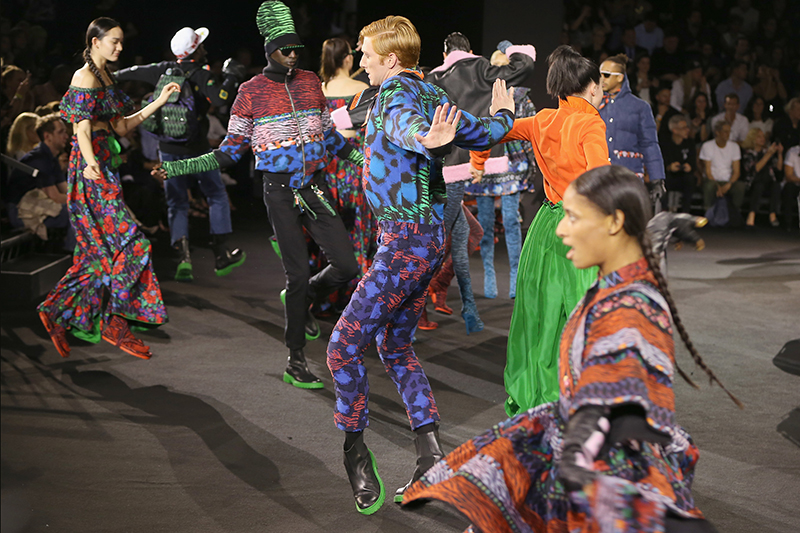 KENZO X H&M Runway Show Is A Spectacle