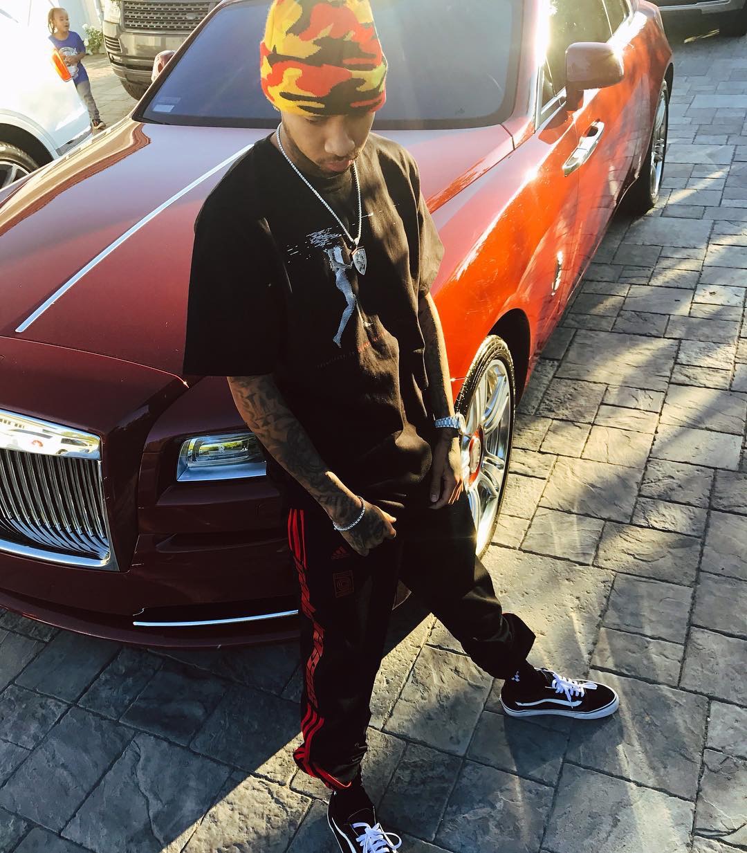SPOTTED: Tyga In Yeezy Season 4, Gosha Rubchinskiy and Vans
