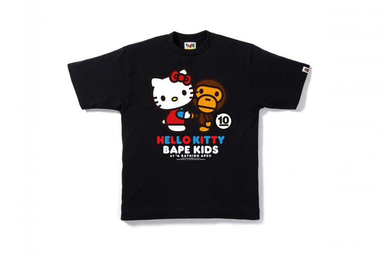 hello kitty bape shoes