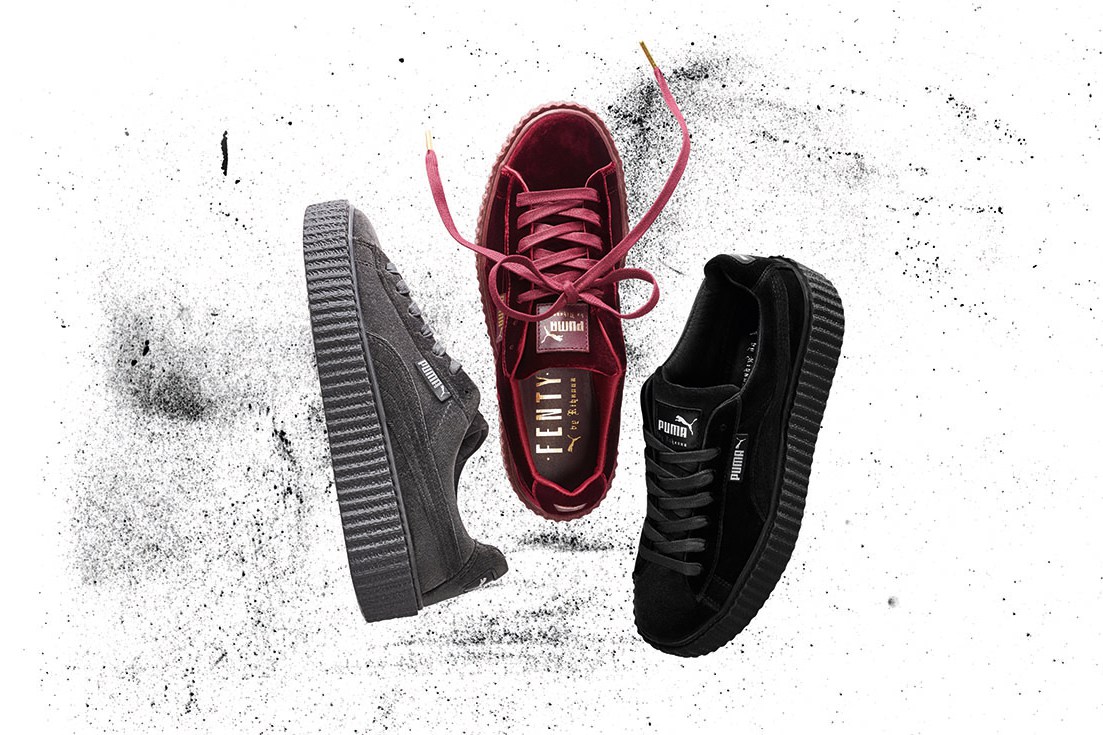 PUMA x Rihanna’s New Velvet Fenty Creepers