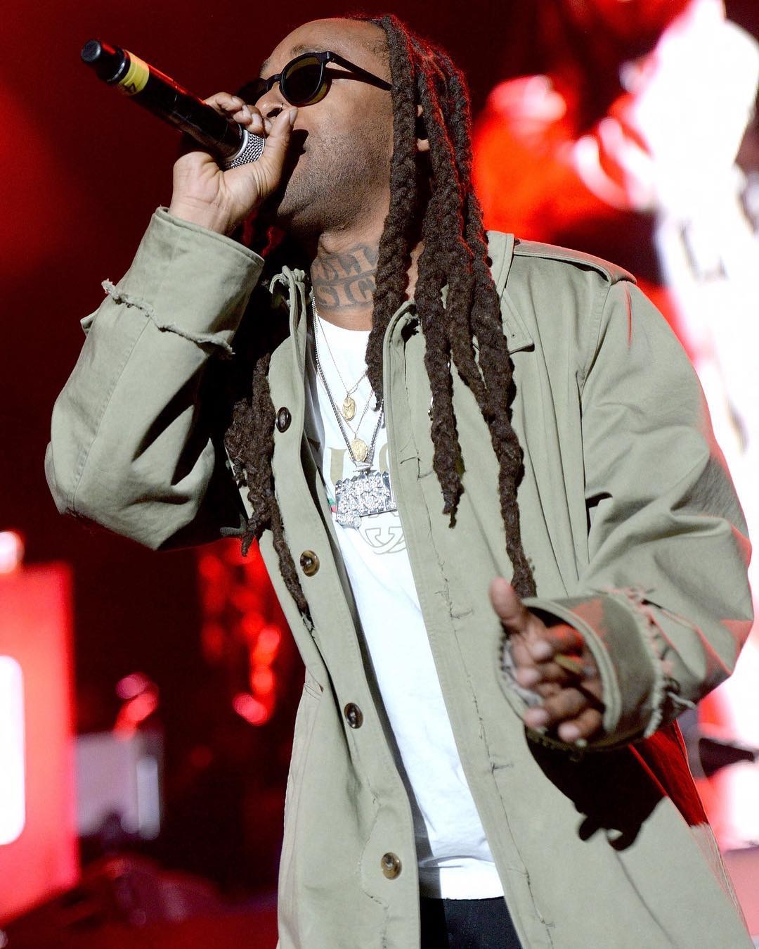 SPOTTED: Ty Dolla Sign Performs In Maison Margiela And Vans