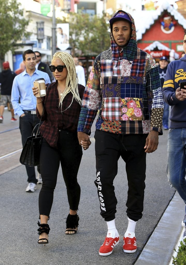 SPOTTED: Nick Young In Supreme, Misbhv & Adidas