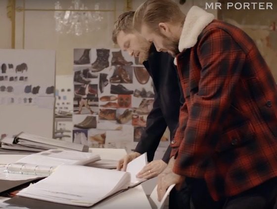 David Beckham Takes Us Behind The Scenes at Kent & Curwen