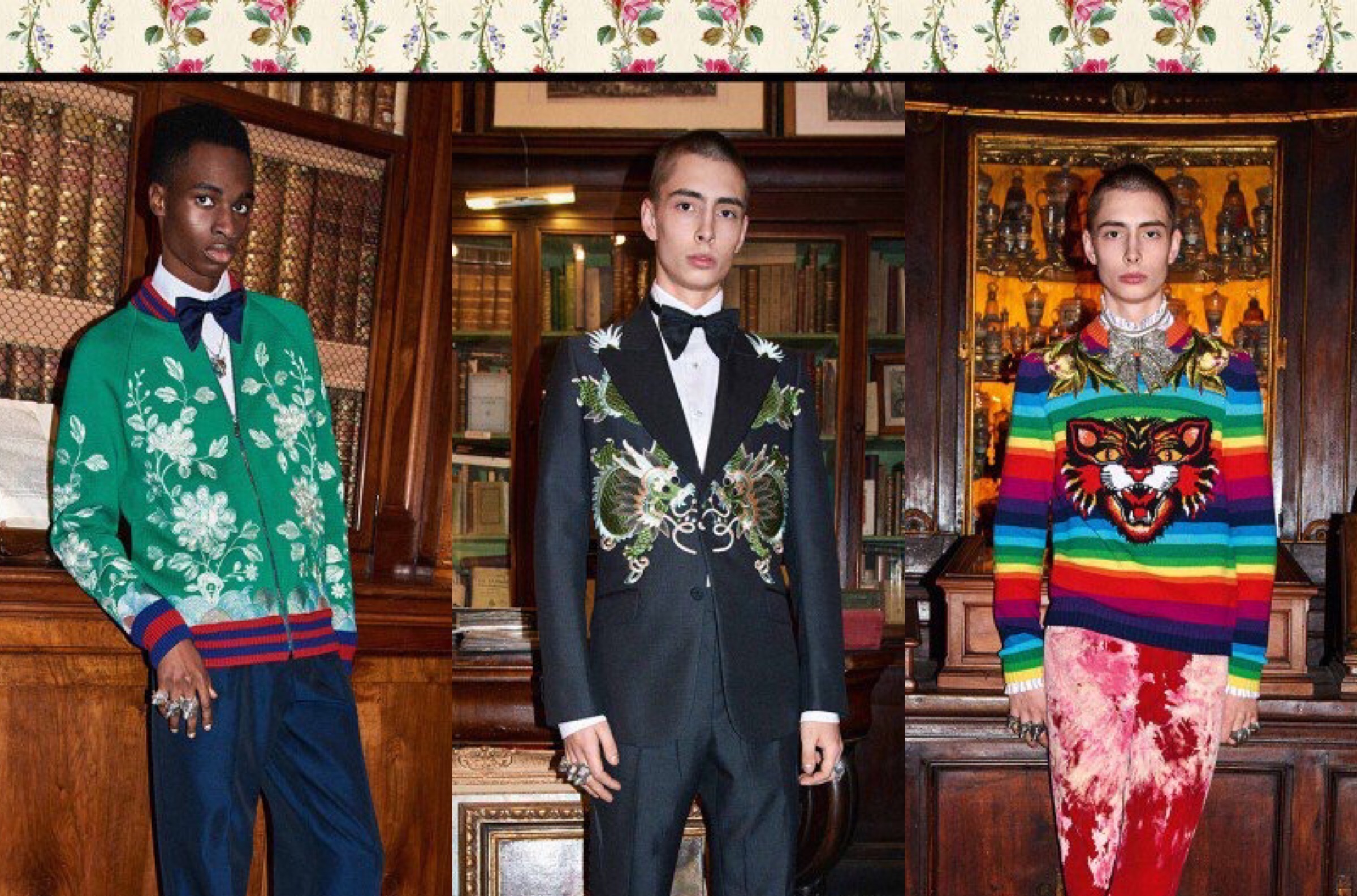 Gucci Pre-Fall Men’s 2017 Unveiled