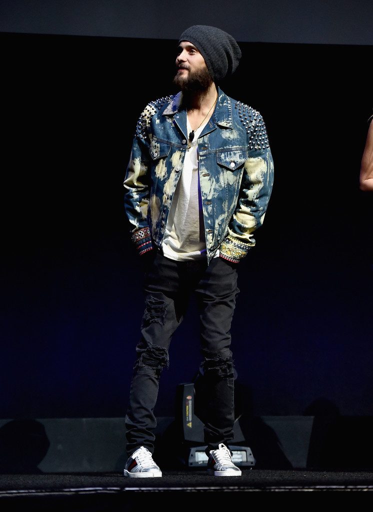gucci studded denim jacket