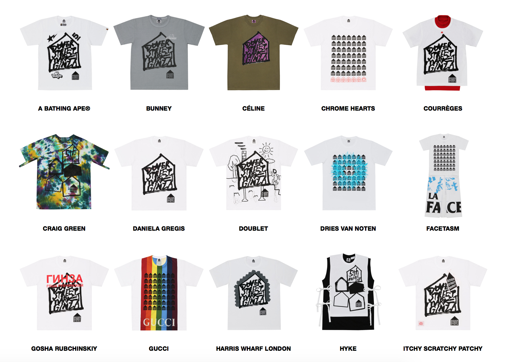 Dover Street Market Ginza Celebrate 5 Years With Killer Collaborations