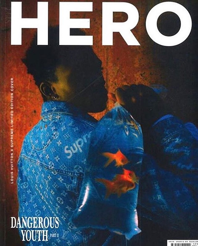 Special Edition Supreme x Louis Vuitton ‘HERO’ Magazine Cover