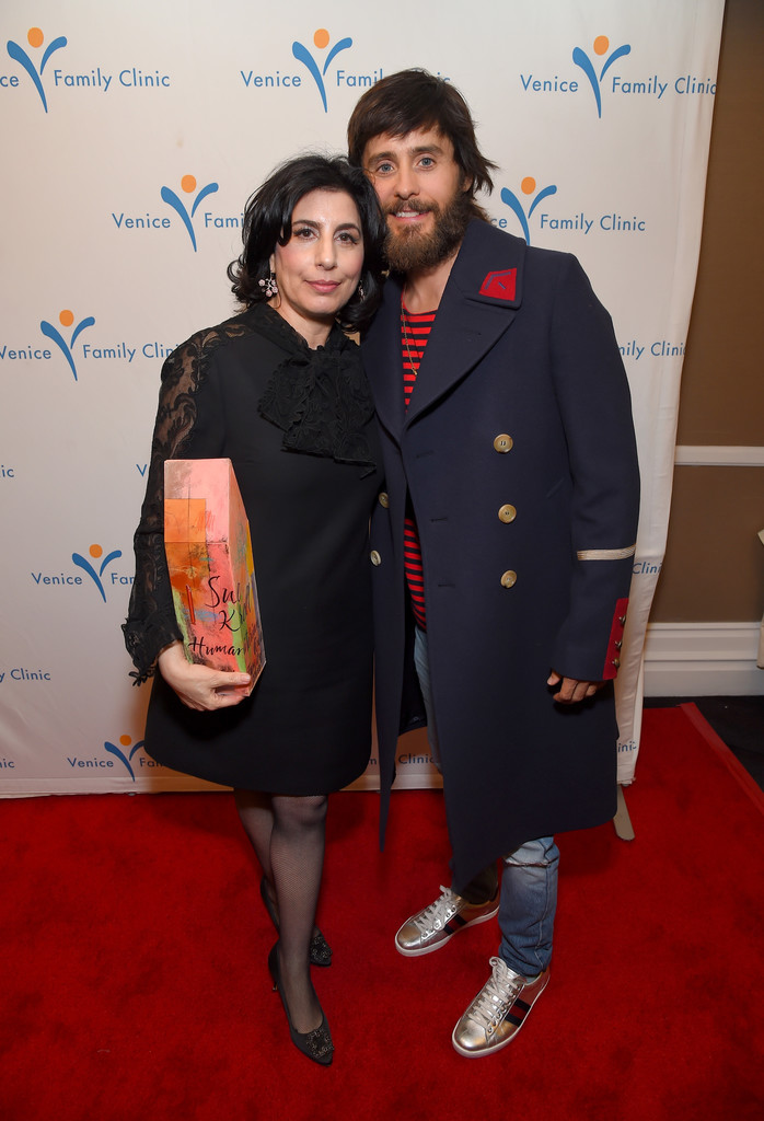 SPOTTED: Jared Leto in Gucci Coat and Sneakers