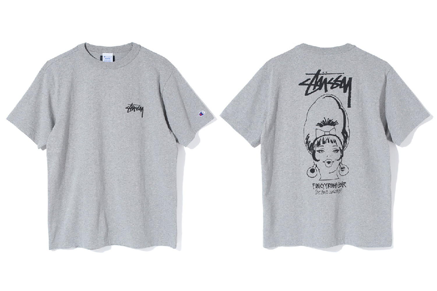 Stüssy x Champion SS17 T-Shirts