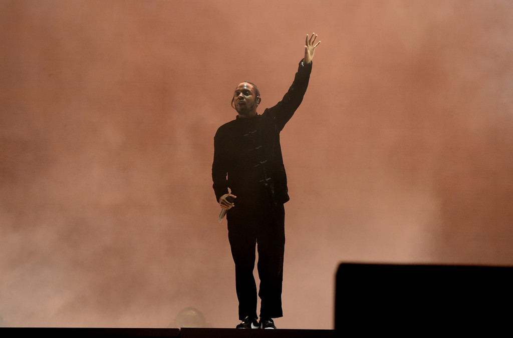 SPOTTED: Kendrick Lamar in Nike Classic Cortez Sneakers at Coachella