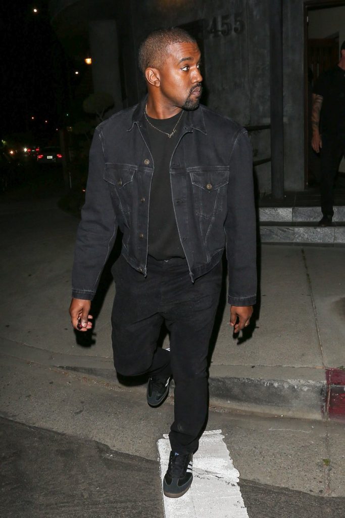 SPOTTED: Kanye West In Balenciaga Jacket And Adidas Sneakers – PAUSE ...