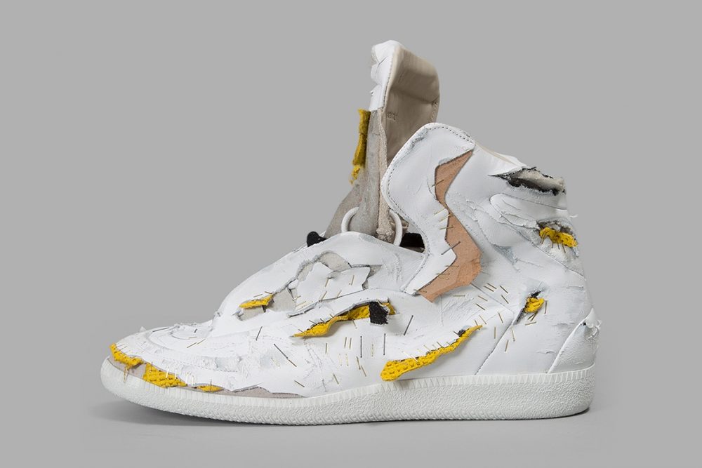 Maison Margiela Men’s Multicolour Destroyed Future Sneakers