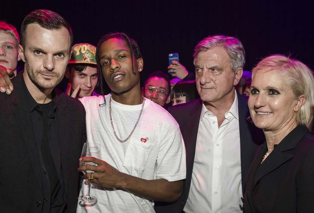 SPOTTED: A$AP Rocky in Human Made T-Shirt at Dior Homme Presentation Party